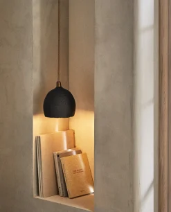 Papier-Mache Ceiling Lamp