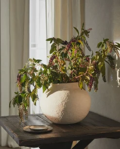 Papier-Mache Vase