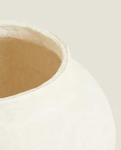 Papier-Mache Vase