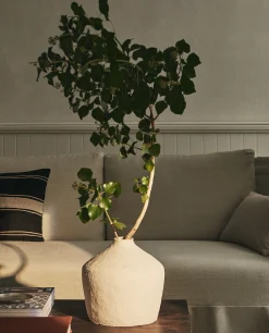 Papier-Mache Vase