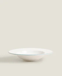 Pasta Plate With Rim