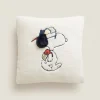 Peanuts™ Faux Fur Throw Pillow Cover