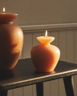 Pitcher-Shaped Candle