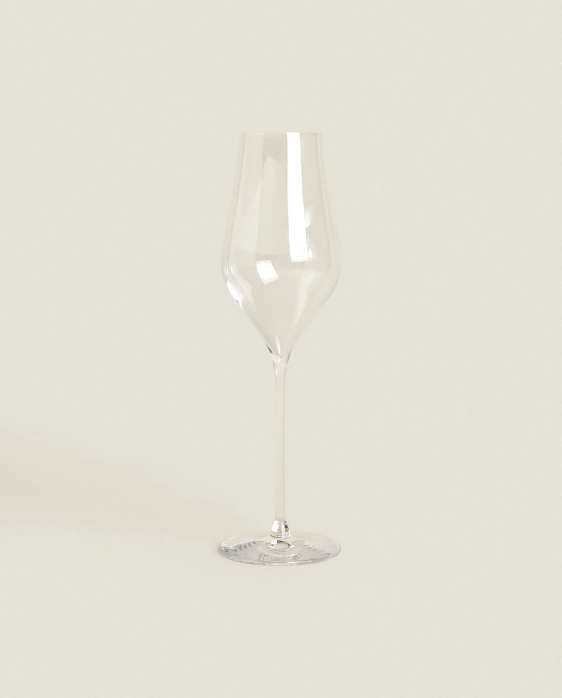Plain Crystalline Sparkling Wine Flute
