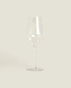 Plain Crystalline Wine Glass