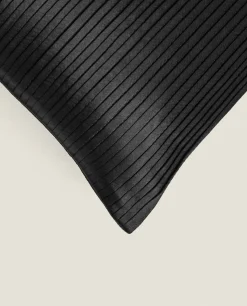 Pleated Throw Pillow Cover