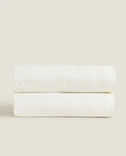 Pointelle Cotton Blanket