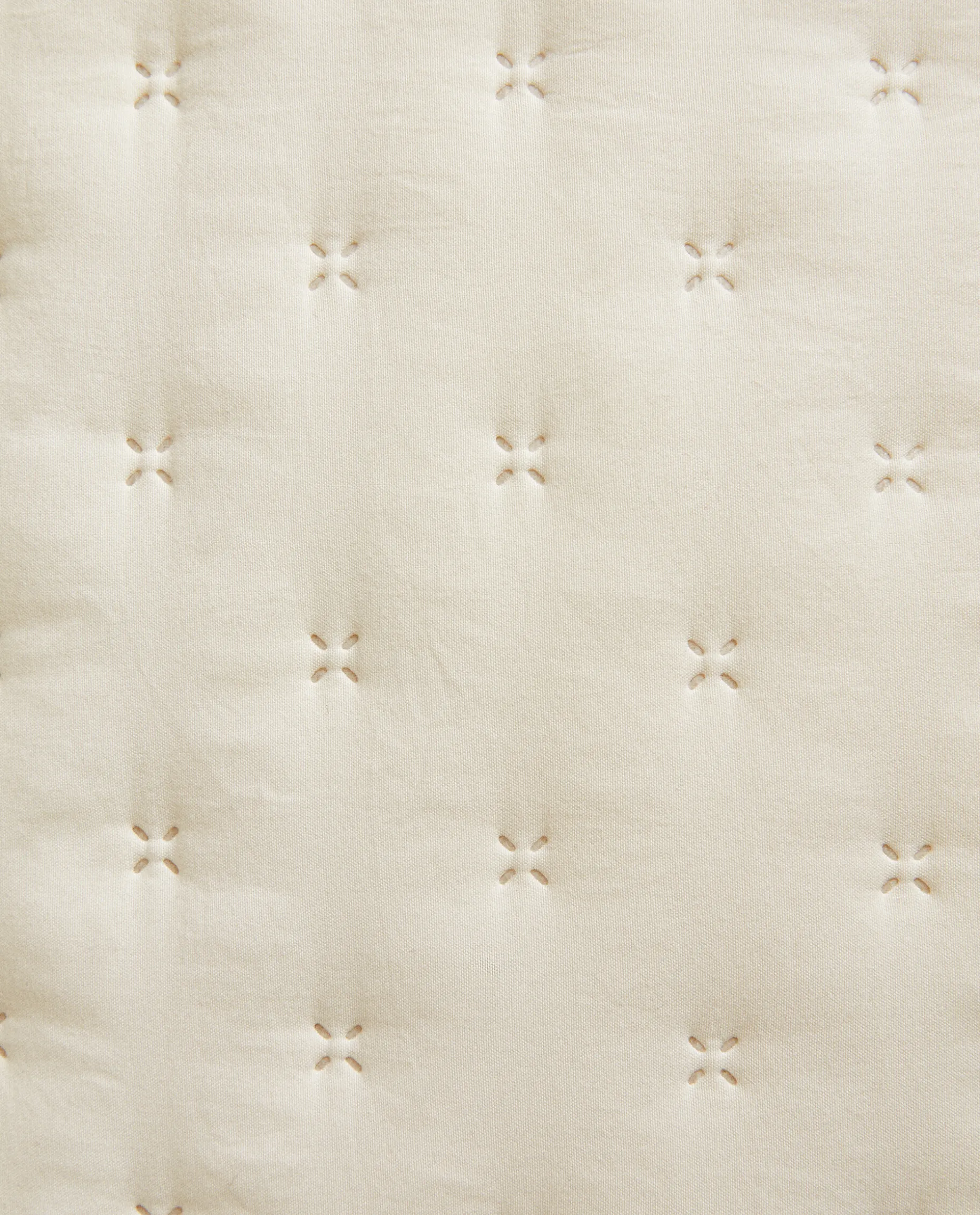 Quilted Dotted Throw Pillow Cover