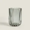 Raised Design Glass Tumbler