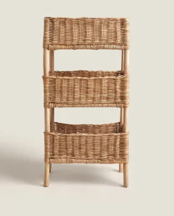 Rattan Storage Rack