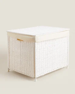 Rectangular Chest With Fabric Lining