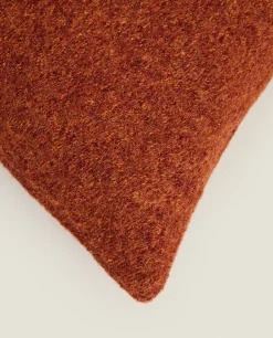 Rectangular Wool Throw Pillow Cover