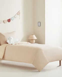 Reversible Gingham Duvet Cover