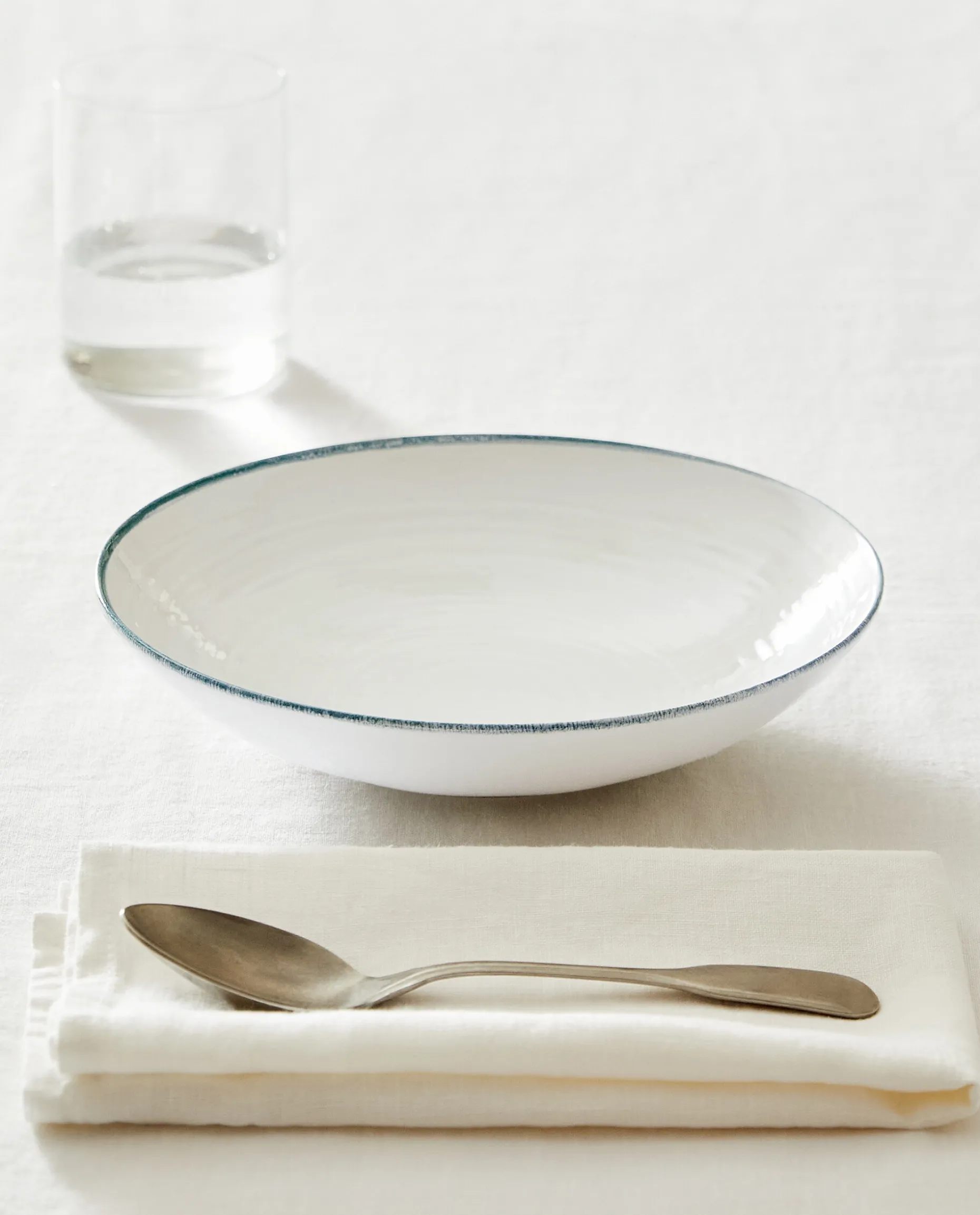 Rim Detail Soup Plate