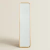 Round Full-Length Mirror With Frame