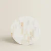 Round Mother-Of-Pearl Soap Dish