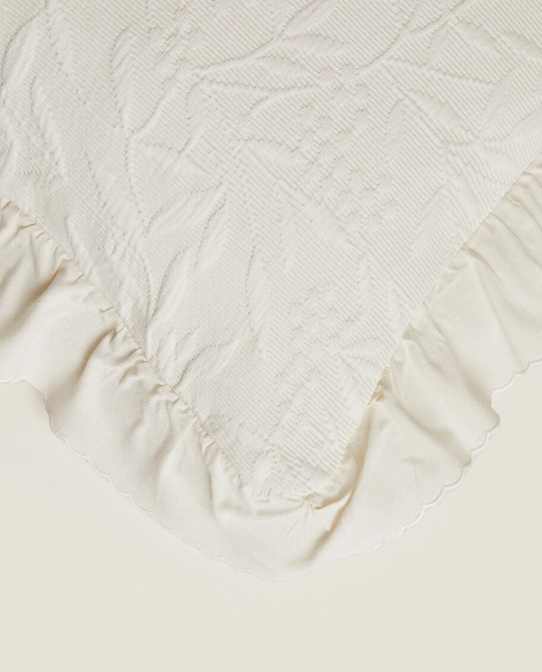 Ruffle Throw Pillow Cover