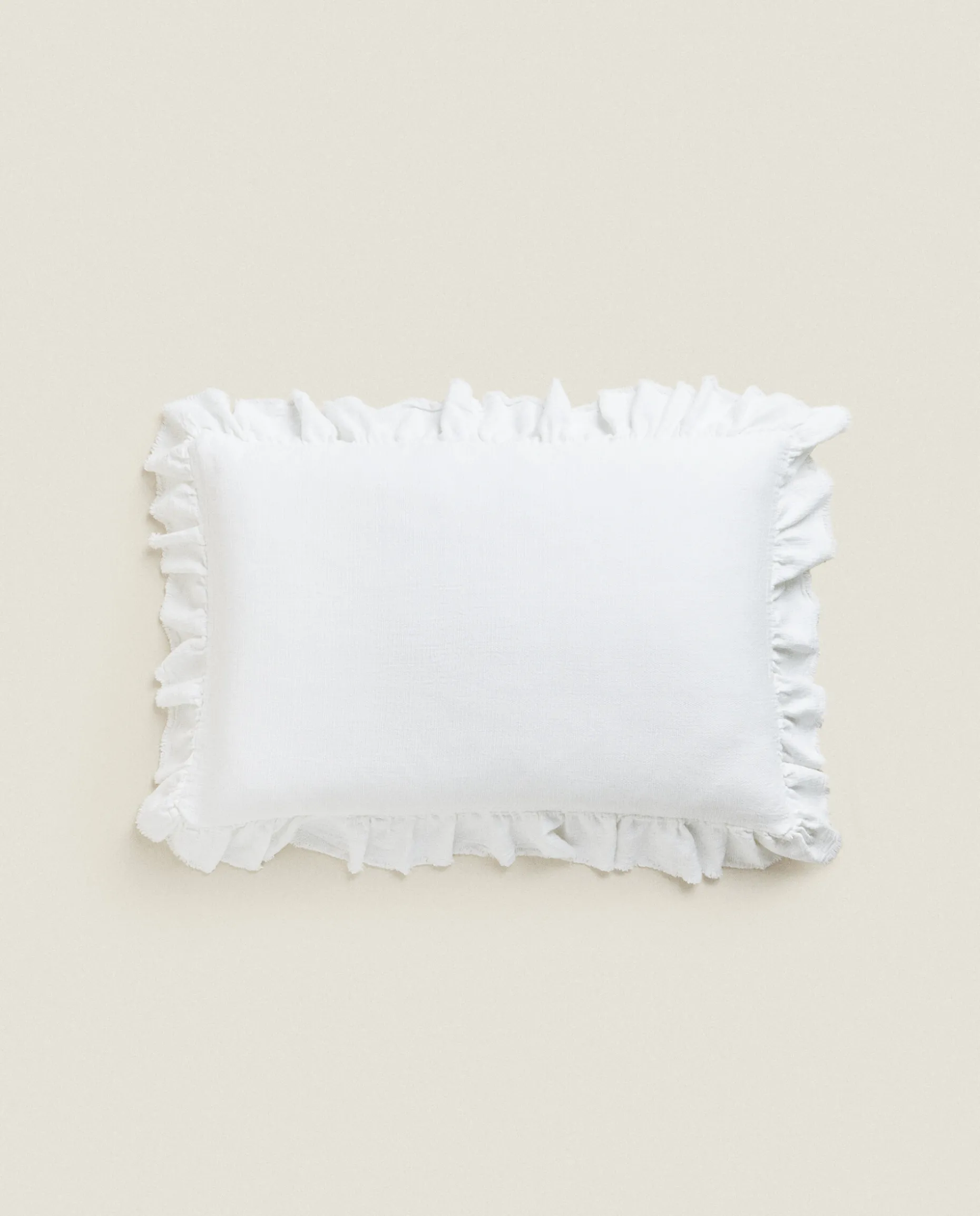Ruffle Throw Pillow Cover