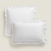 Ruffle Throw Pillow Cover