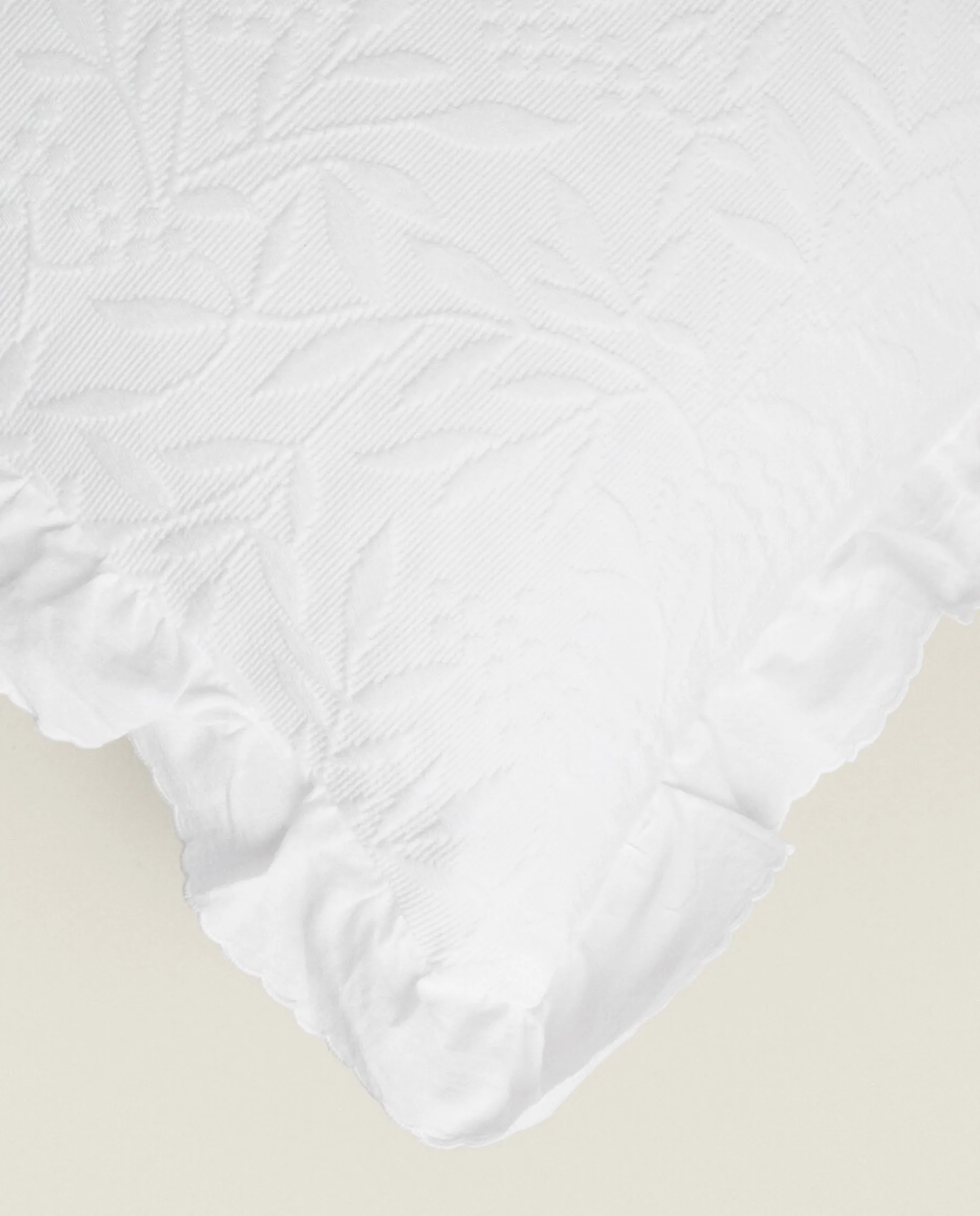 Ruffle Throw Pillow Cover