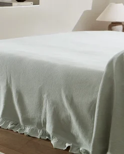 Ruffle Trim Bedspread