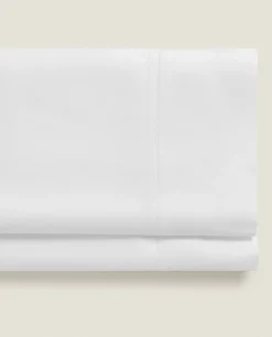 Sateen Flat Sheet With Double Hemstitching
