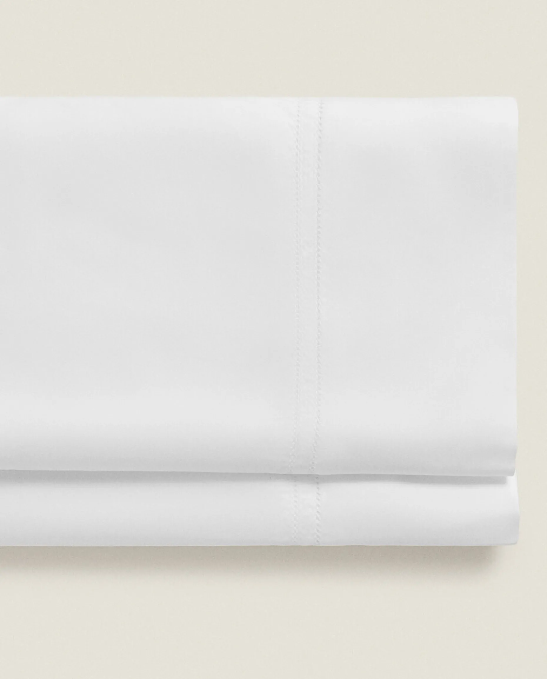 Sateen Flat Sheet With Double Hemstitching