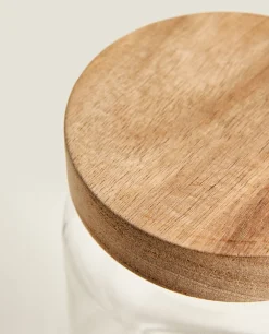 Screw Top Glass Jar