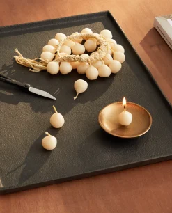 Set Of Round Candles