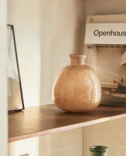 Shiny Glass Vase
