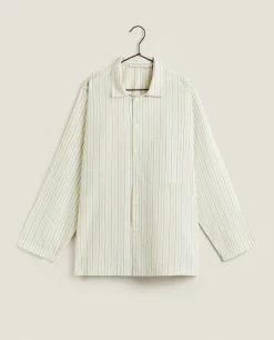 Shirt With Thin Stripes