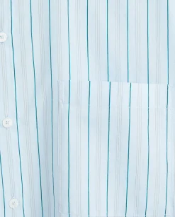 Shirt With Thin Stripes