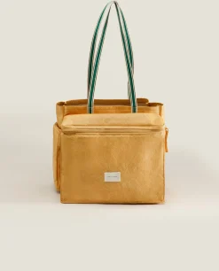 Shopping Bag With Paper Compartments
