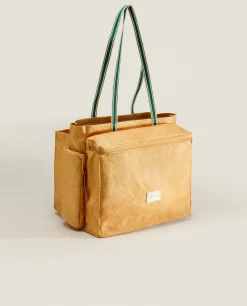 Shopping Bag With Paper Compartments