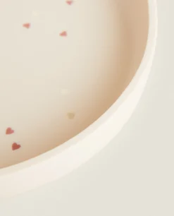Silicone Heart Plate