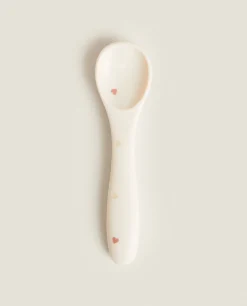 Silicone Spoon With Hearts