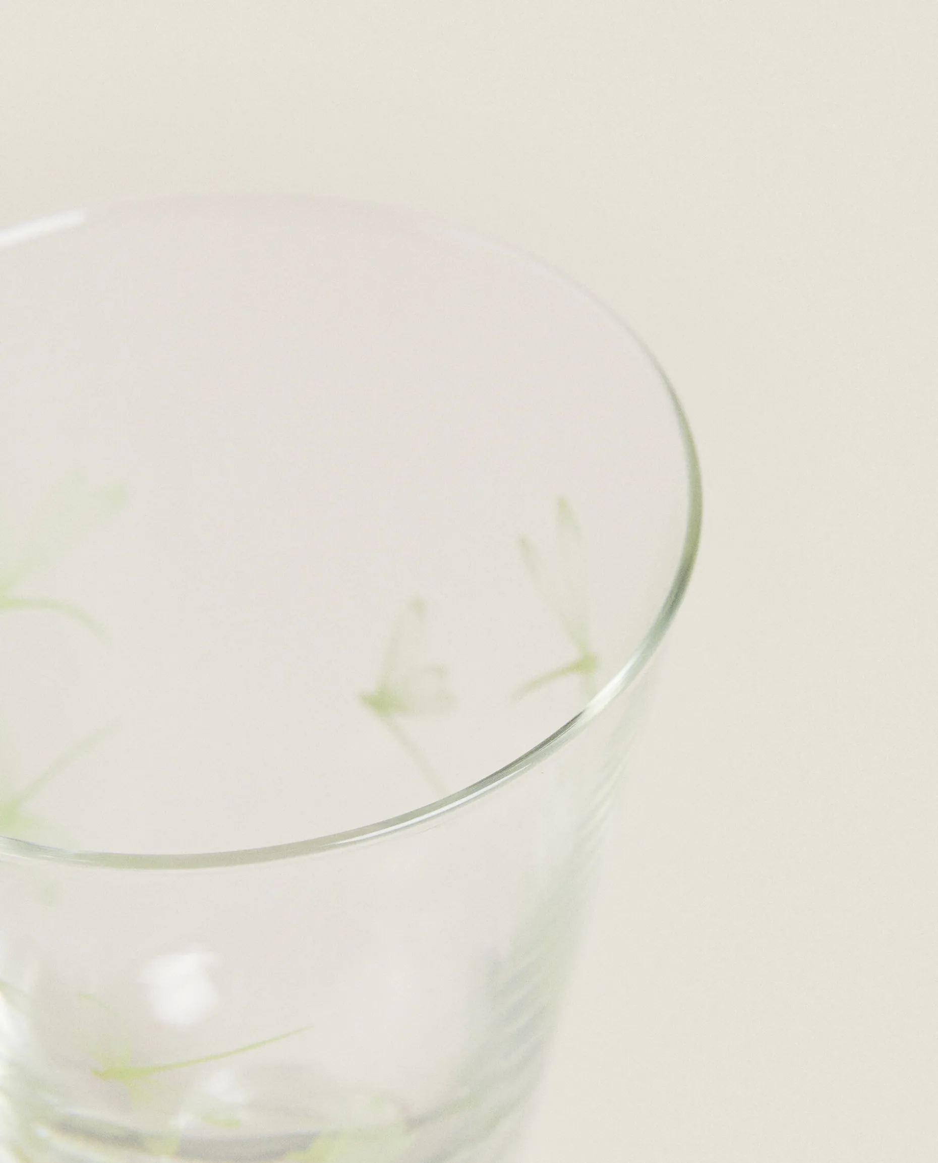 Silk Screen Wine Glass