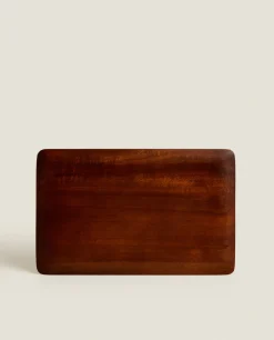 Small Flat Wood Tray