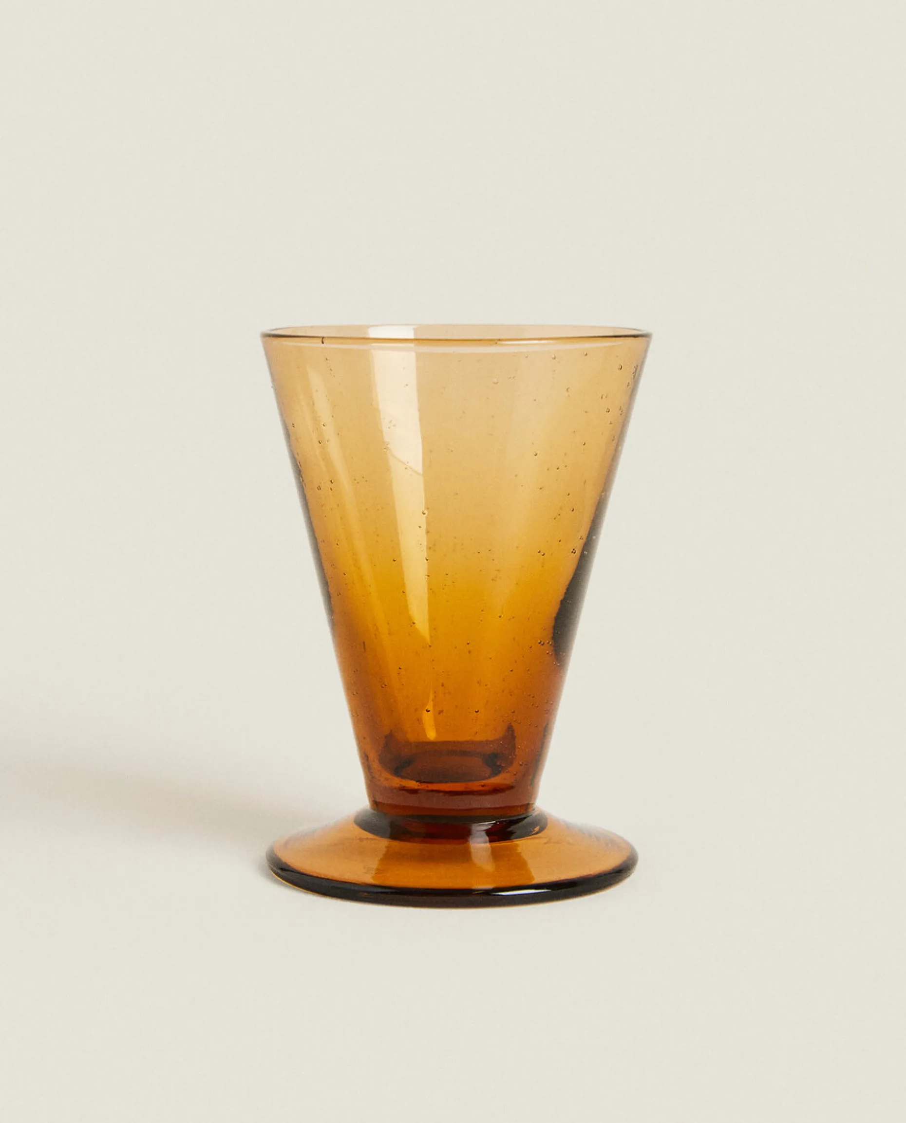 Small Glass With Bubbles