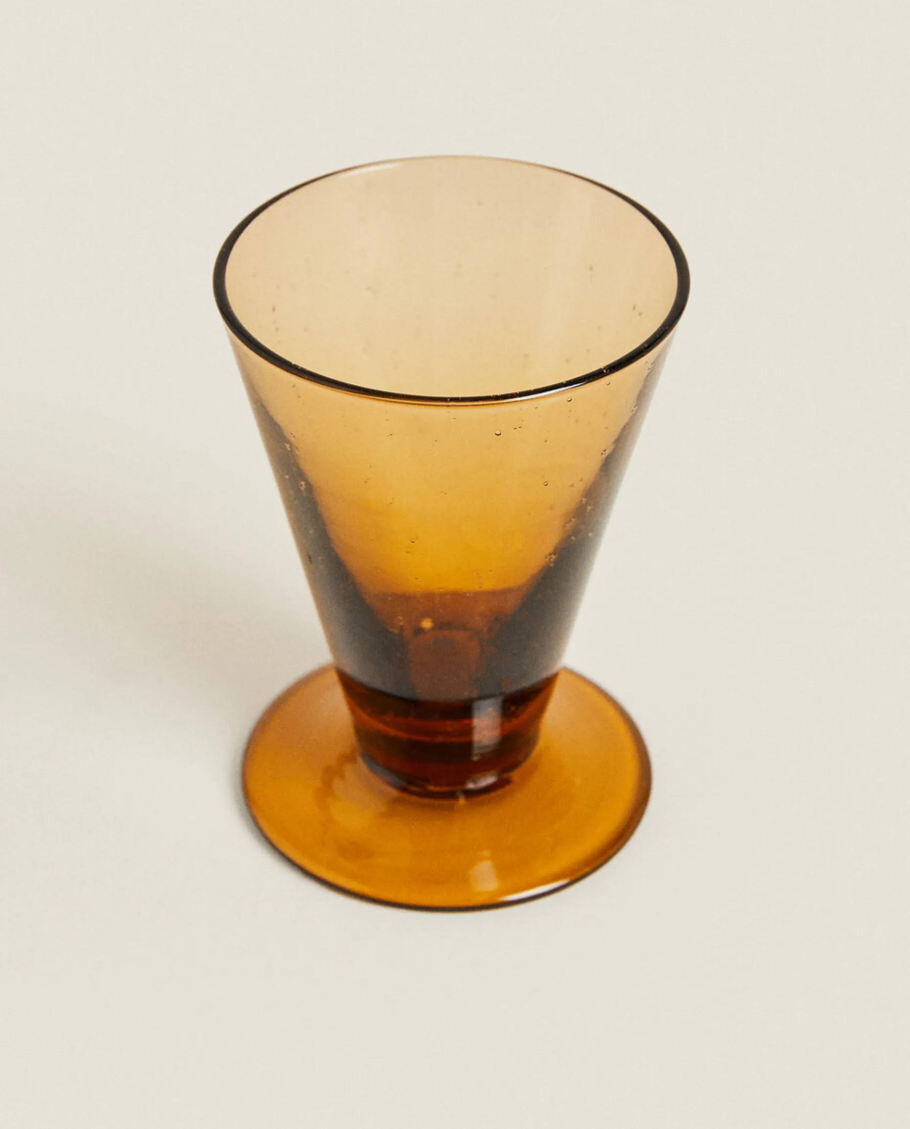 Small Glass With Bubbles