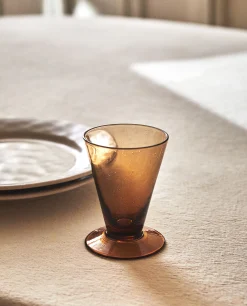 Small Glass With Bubbles