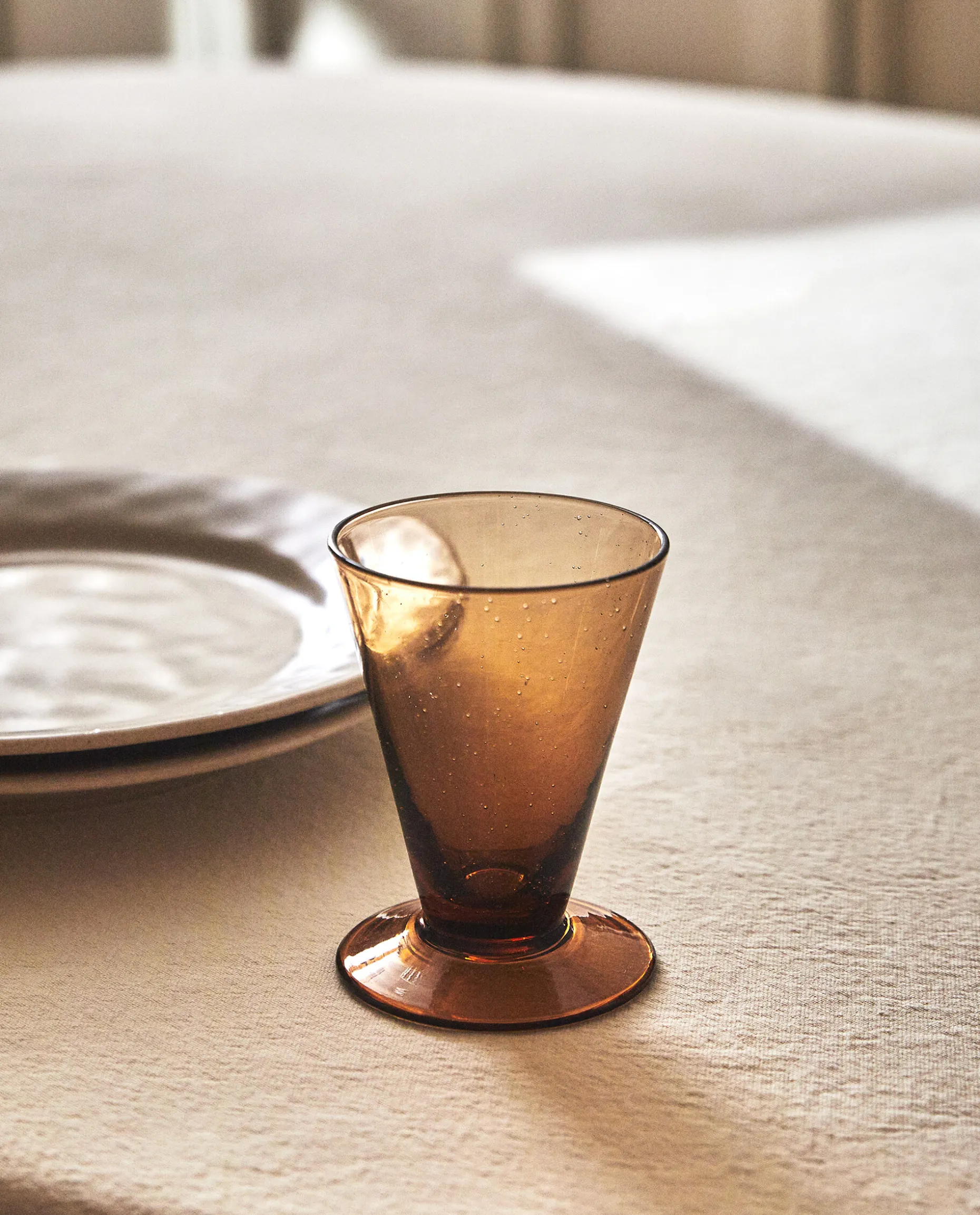 Small Glass With Bubbles
