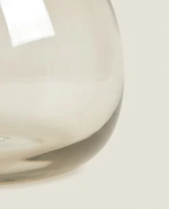 Smoky Glass Vase