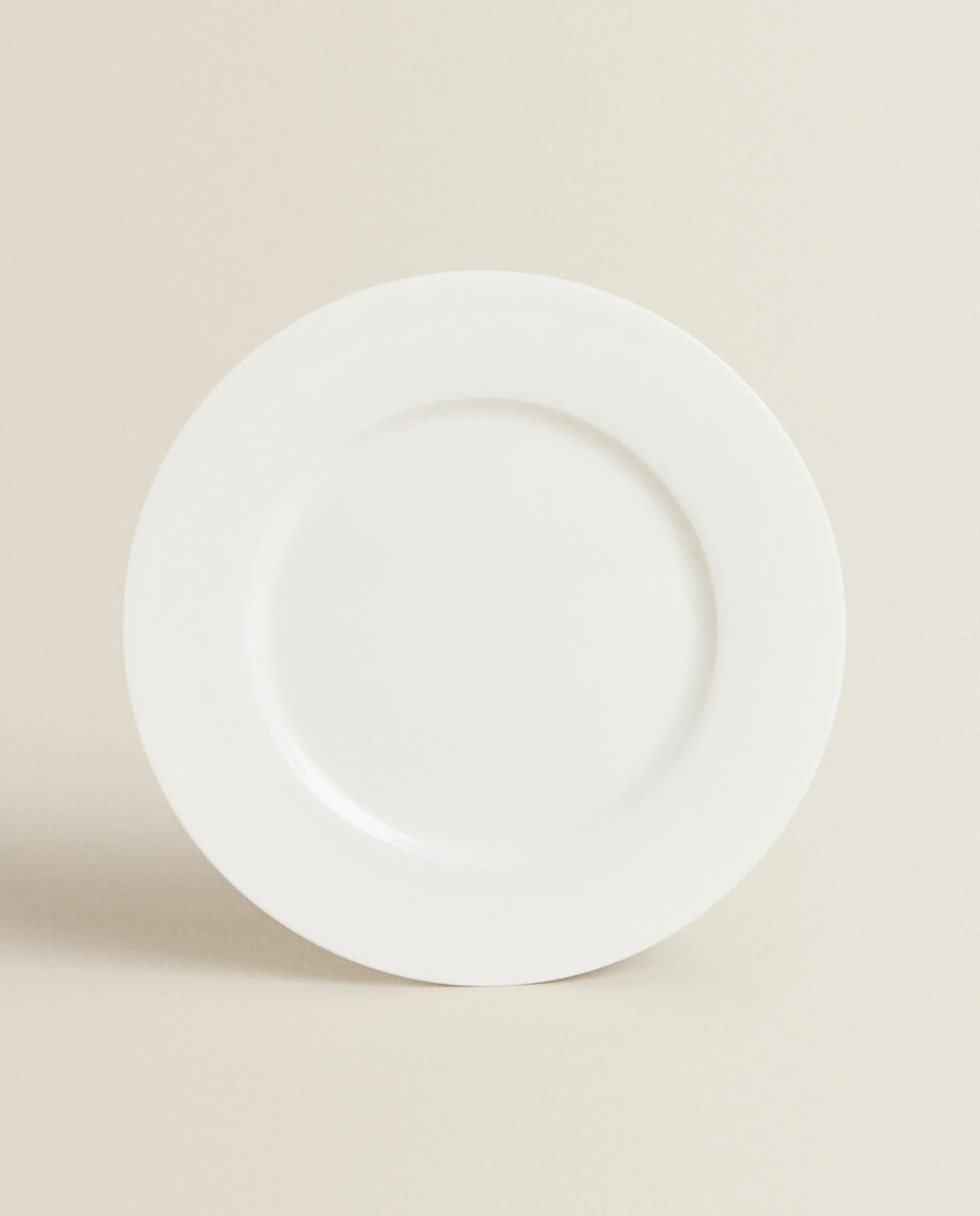 Solid Bone China Dinner Plate
