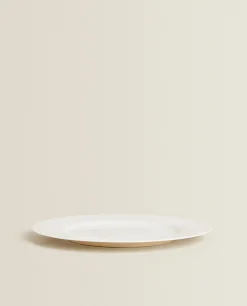 Solid Bone China Dinner Plate