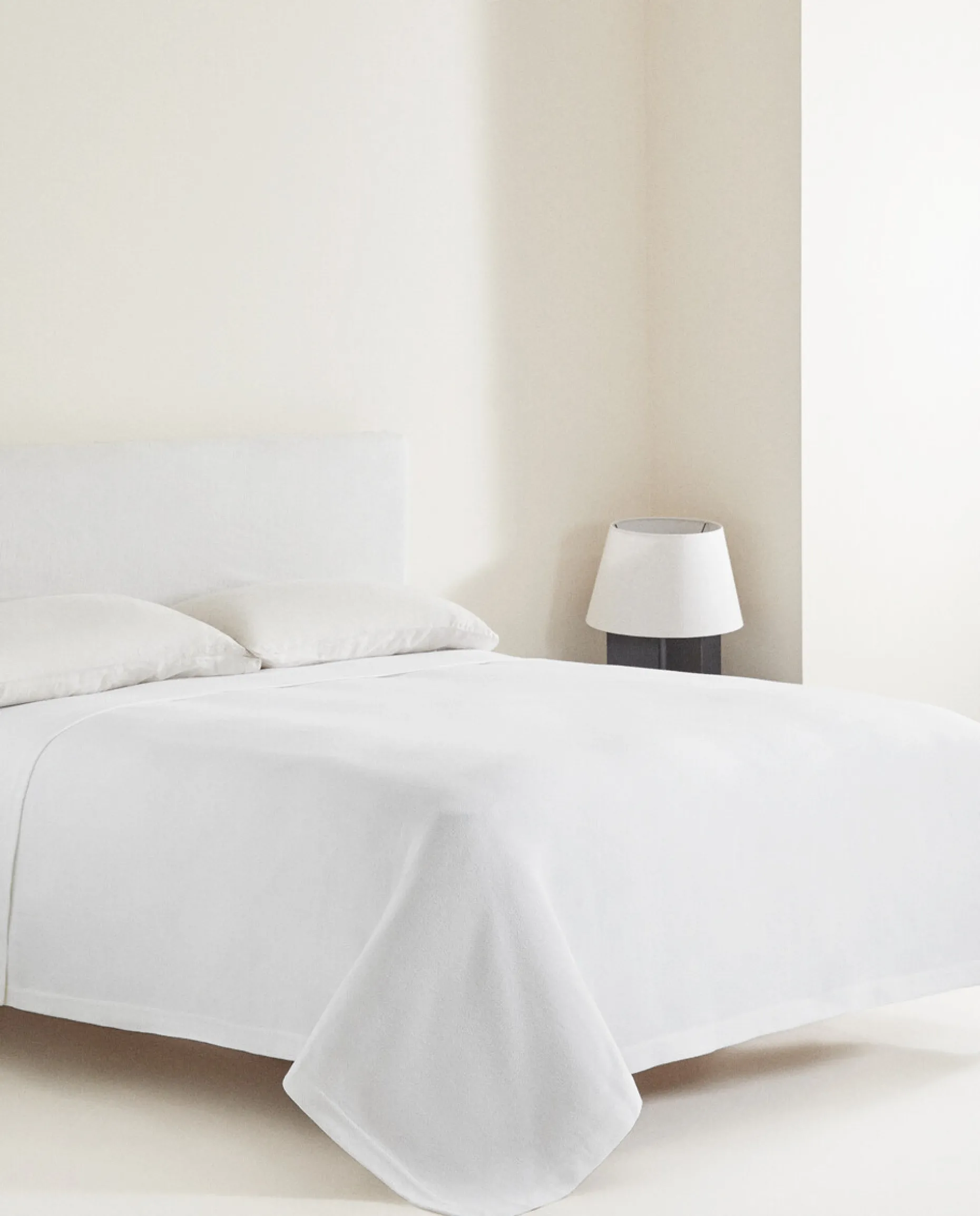 Solid Color Cotton Bedspread