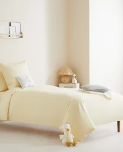 Solid Color Cotton Duvet Cover