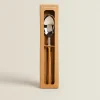 4-Spoon Box With Wood Pattern Handles
