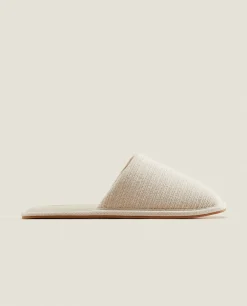 Square Toe Fabric Slippers
