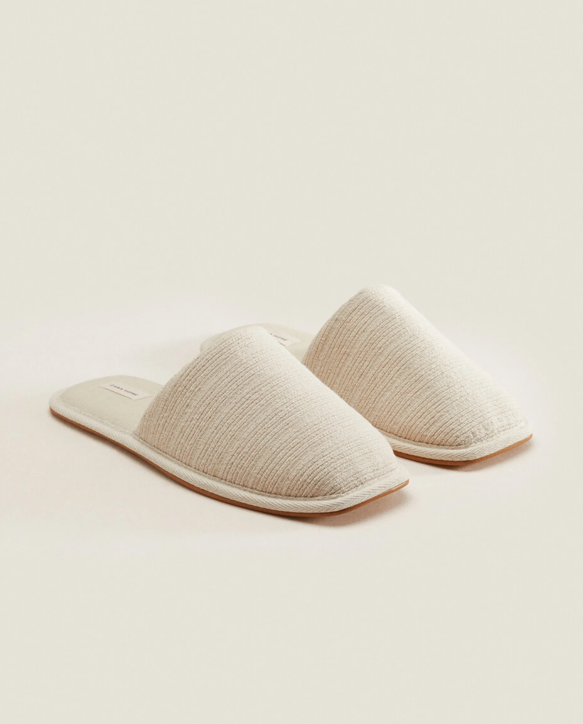 Square Toe Fabric Slippers